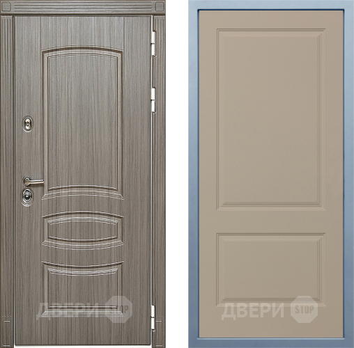 Входная металлическая Дверь Дива МД-42 Д-7 Шампань в Одинцово