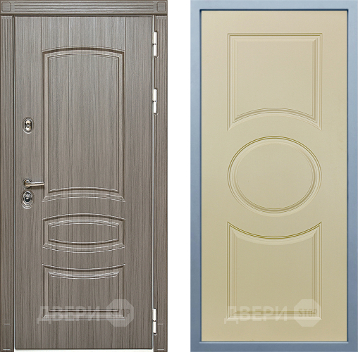 Входная металлическая Дверь Дива МД-42 Д-8 Шампань в Одинцово