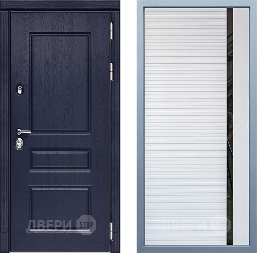 Входная металлическая Дверь Дива МД-45 МХ-45 Белый матовый в Одинцово