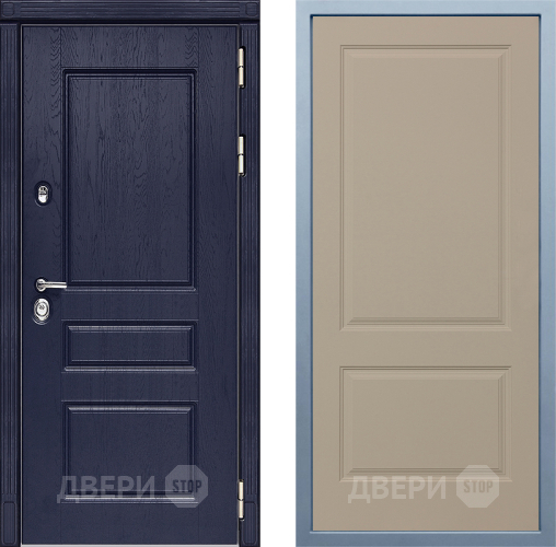 Входная металлическая Дверь Дива МД-45 Д-7 Шампань в Одинцово