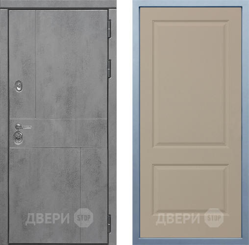 Входная металлическая Дверь Дива МД-48 Д-7 Шампань в Одинцово