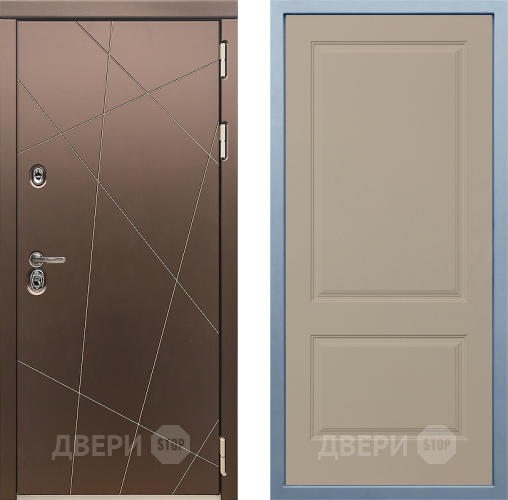 Дверь Дива МД-50 Д-7 Шампань в Одинцово