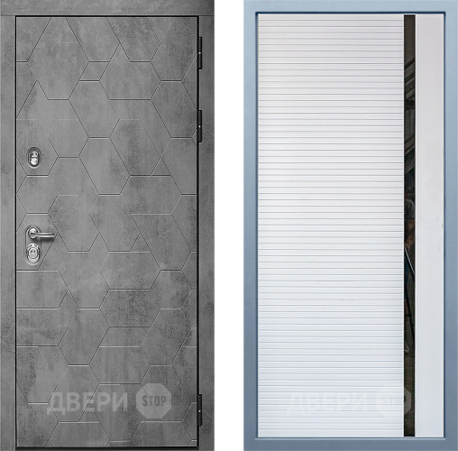 Входная металлическая Дверь Дива МД-51 МХ-45 Белый матовый в Одинцово