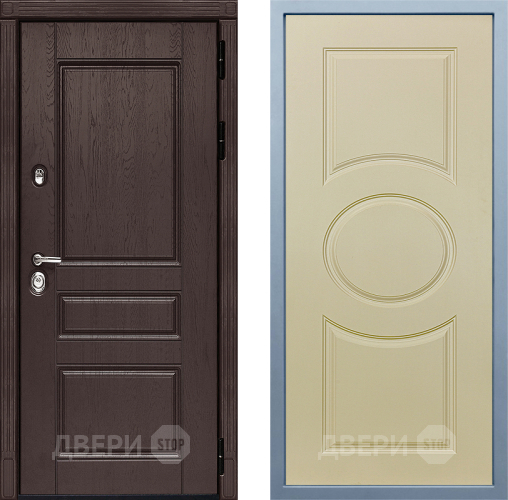 Дверь Дива МД-90 Д-8 Шампань в Одинцово