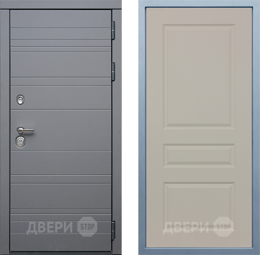 Входная металлическая Дверь Дива МД-39 Д-13 Шампань в Одинцово