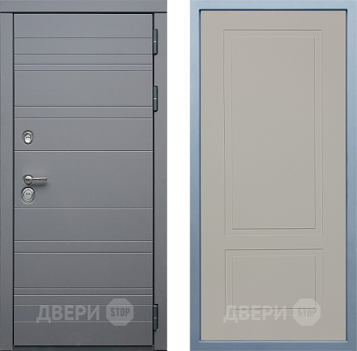 Входная металлическая Дверь Дива МД-39 Н-7 Шампань в Одинцово