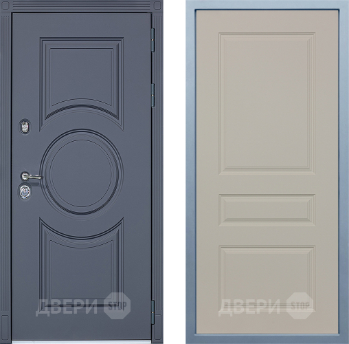 Входная металлическая Дверь Дива МХ-30 STR Д-13 Шампань в Одинцово