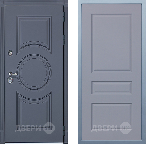 Входная металлическая Дверь Дива МХ-30 STR Д-13 Силк Маус в Одинцово