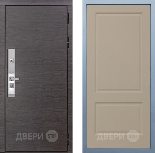 Входная металлическая Дверь Дива МХ-39 STR Д-7 Шампань в Одинцово