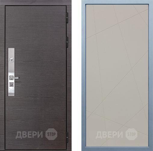 Входная металлическая Дверь Дива МХ-39 STR Д-11 Шампань в Одинцово