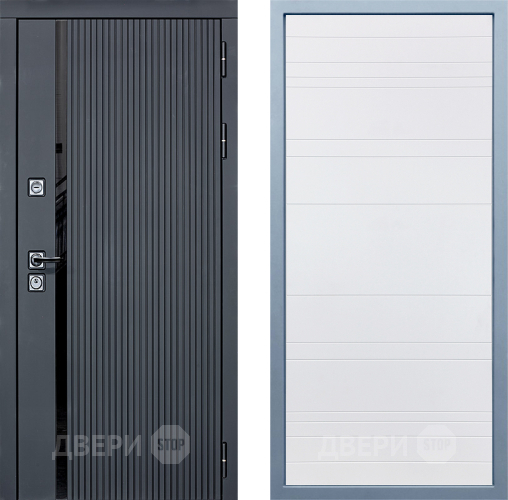 Входная металлическая Дверь Дива МХ-46 STR Д-5 Белый в Одинцово