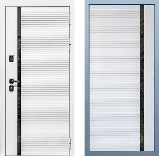 Входная металлическая Дверь Дива МХ-45 Белая STR МХ-45 Белый матовый в Одинцово