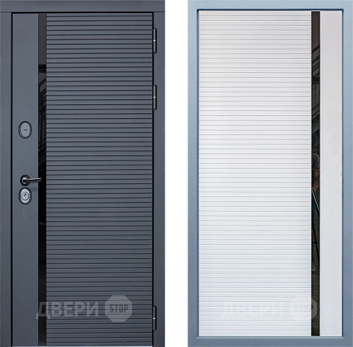 Дверь Дива МХ-45 STR МХ-45 Белый матовый в Одинцово