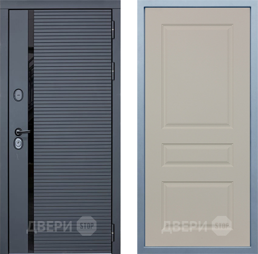 Входная металлическая Дверь Дива МХ-45 STR Д-13 Шампань в Одинцово