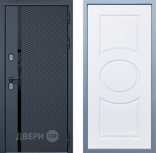 Входная металлическая Дверь Дива МХ-47 STR Д-8 Белый в Одинцово