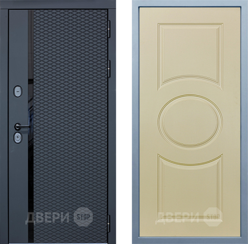 Входная металлическая Дверь Дива МХ-47 STR Д-8 Шампань в Одинцово