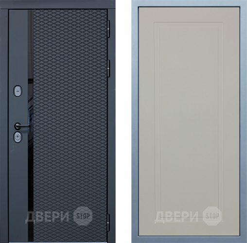 Входная металлическая Дверь Дива МХ-47 STR Н-10 Шампань в Одинцово