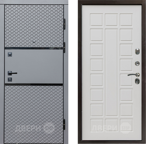 Входная металлическая Дверь Престиж Ромб Престиж Бежевый мат в Одинцово