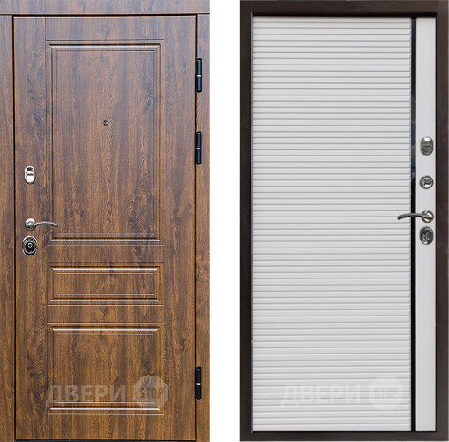 Входная металлическая Дверь Престиж Классика Дуб Porte Белый в Одинцово