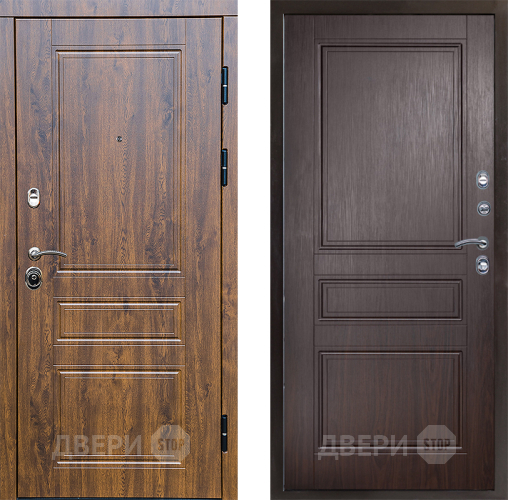 Входная металлическая Дверь Престиж Классика Дуб Классика Венге в Одинцово