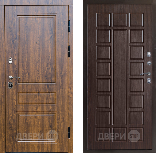 Входная металлическая Дверь Престиж Классика Дуб Престиж Венге в Одинцово