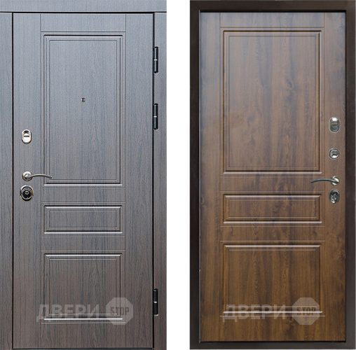 Входная металлическая Дверь Престиж Классика Венге Классика Дуб в Одинцово