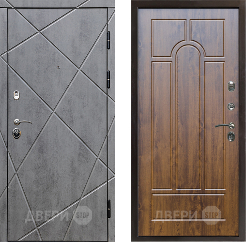 Входная металлическая Дверь Престиж Лучи Арка Дуб в Одинцово