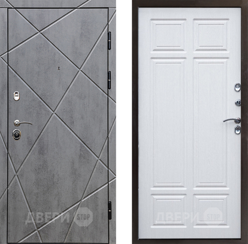 Входная металлическая Дверь Престиж Лучи Премиум Лиственница белая в Одинцово