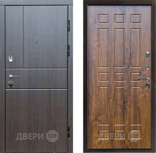 Входная металлическая Дверь Престиж Горизонт Венге Спарта Дуб в Одинцово