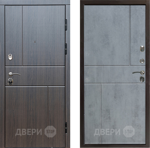 Входная металлическая Дверь Престиж Горизонт Венге Горизонт Бетон темный в Одинцово