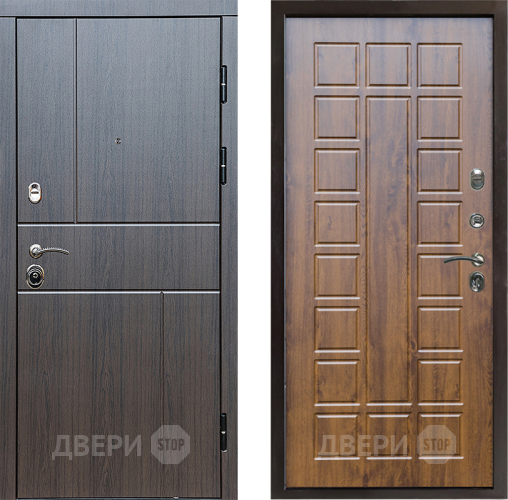 Входная металлическая Дверь Престиж Горизонт Венге Престиж Дуб в Одинцово