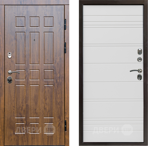 Входная металлическая Дверь Престиж Стандарт Line Белый в Одинцово