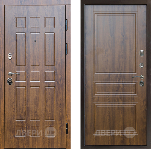 Входная металлическая Дверь Престиж Стандарт Классика Дуб в Одинцово