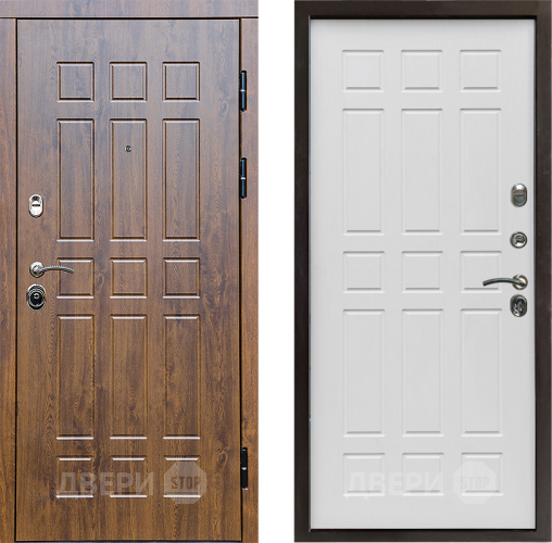 Входная металлическая Дверь Престиж Стандарт Спарта Белое дерево в Одинцово