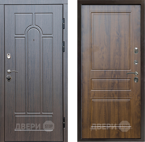 Входная металлическая Дверь Престиж Арка Классика Дуб в Одинцово