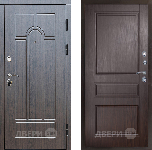 Входная металлическая Дверь Престиж Арка Классика Венге в Одинцово