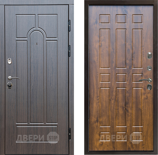Входная металлическая Дверь Престиж Арка Спарта Дуб в Одинцово