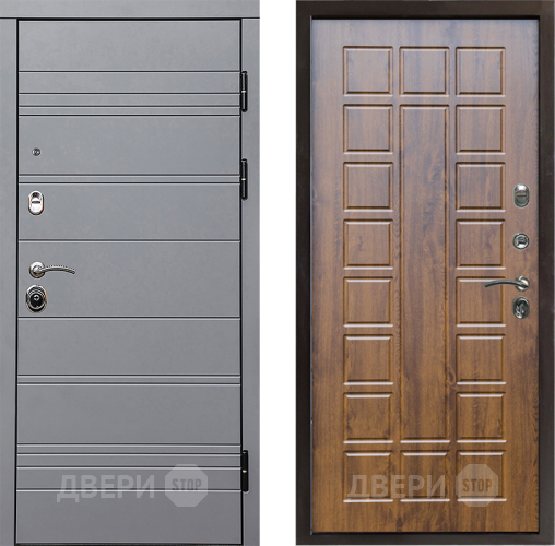 Входная металлическая Дверь Престиж Линия Грэй Престиж Дуб в Одинцово