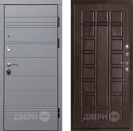 Входная металлическая Дверь Престиж Линия Грэй Престиж Венге в Одинцово