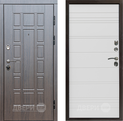 Входная металлическая Дверь Престиж Престиж Line Белый в Одинцово