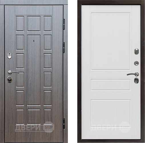 Входная металлическая Дверь Престиж Престиж Классика Белое дерево в Одинцово