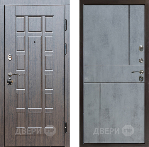 Входная металлическая Дверь Престиж Престиж Горизонт Бетон темный в Одинцово
