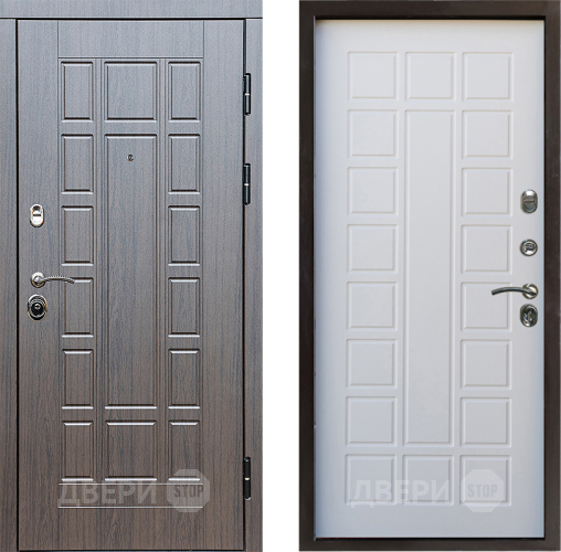 Входная металлическая Дверь Престиж Престиж Престиж Белое дерево в Одинцово