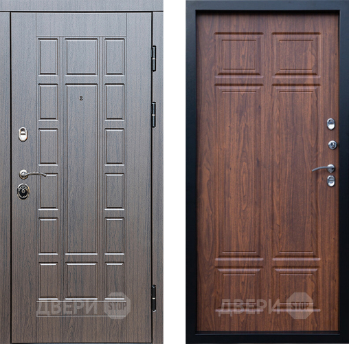 Входная металлическая Дверь Престиж Престиж Премиум Орех темный в Одинцово