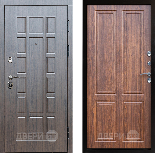 Входная металлическая Дверь Престиж Престиж Премиум Орех светлый в Одинцово