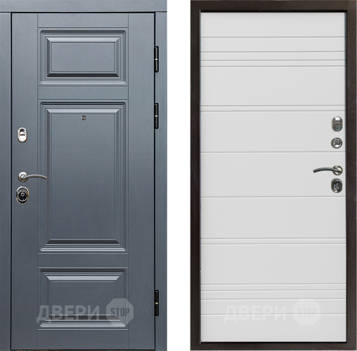 Входная металлическая Дверь Престиж Премиум Line Белый в Одинцово