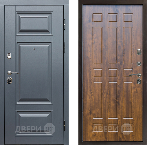 Входная металлическая Дверь Престиж Премиум Спарта Дуб в Одинцово
