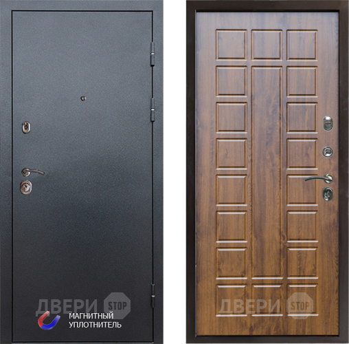 Входная металлическая Дверь Престиж Графит Престиж Дуб в Одинцово