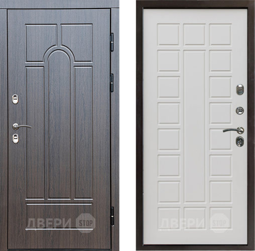 Входная металлическая Дверь Престиж TERMO с терморазрывом Арка Престиж Бежевый мат в Одинцово