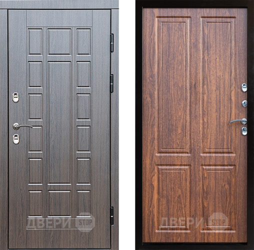 Входная металлическая Дверь Престиж TERMO с терморазрывом Престиж Премиум Орех светлый в Одинцово